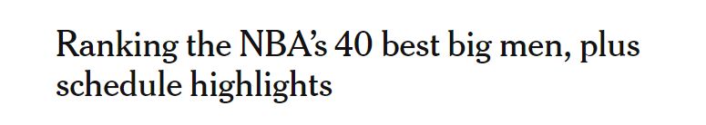 BA新赛季, 杨瀚森出战, 美专家评N